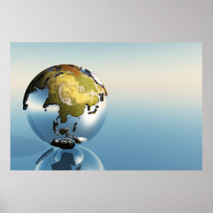 INDIEN, ASIEN, JAPANER DRUCK POSTER