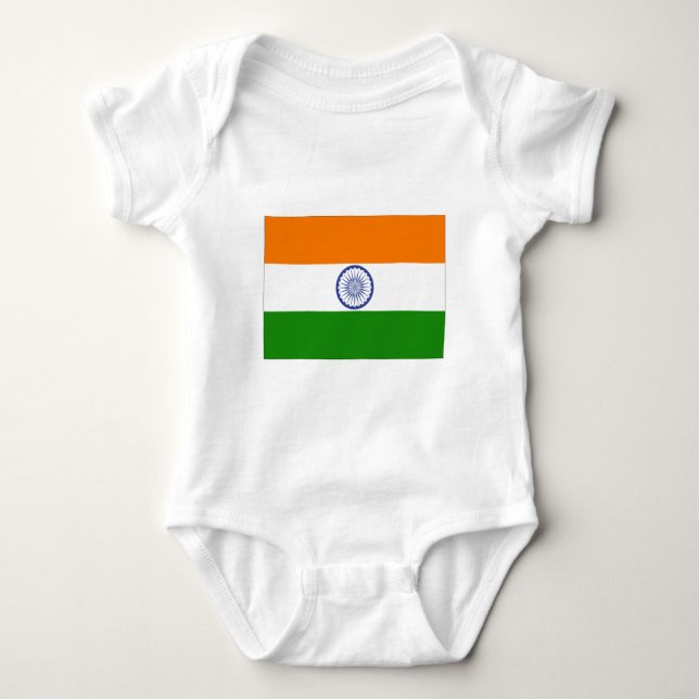 Indien Baby Strampler (Vorderseite)