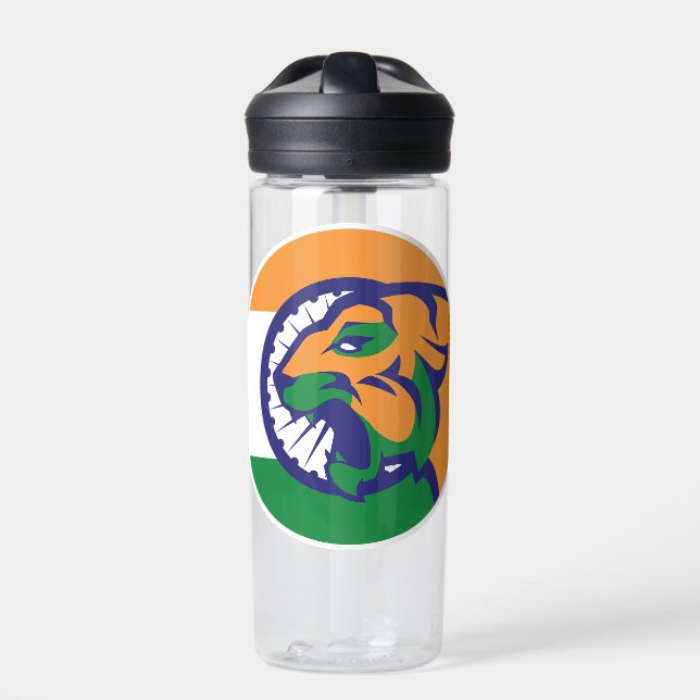 Indien Bengalische Tiger-Indische Nationale Tierfl Trinkflasche (Vorderseite)