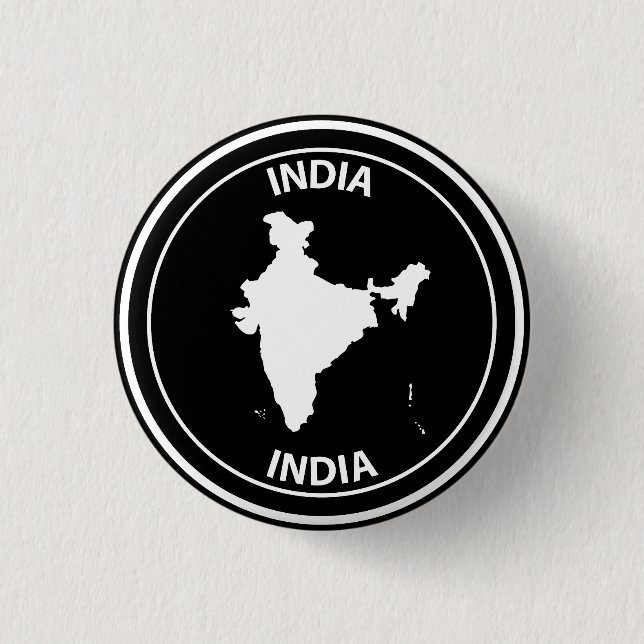 Indien Button (Vorderseite)