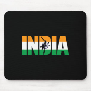 Indien Cricket Anhänger Shirt Jersey Indische Cric Mousepad