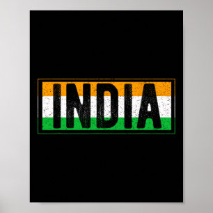 Indien Cricket Indischer Sport Athlet Spieler Trai Poster