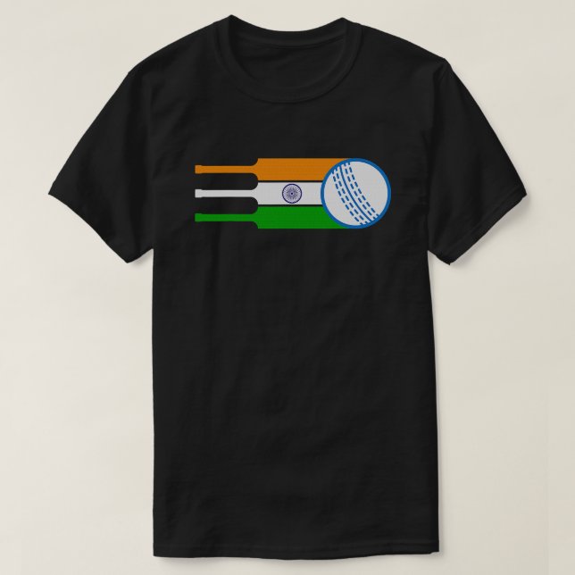 Indien Cricket National Fan Team Jersey Geschenk I T-Shirt (Design vorne)
