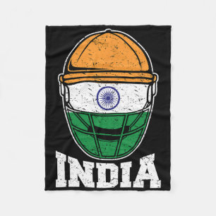 Indien Cricket T-Shirt Indische nationale Fans Jer Fleecedecke
