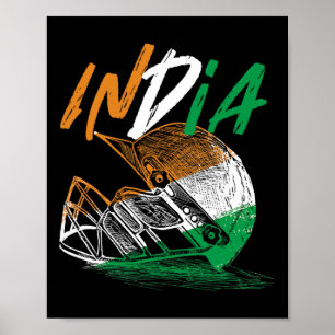 Indien Cricket-Team Cricket-Spieler Cricketspieler Poster