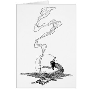 Indien dans sa solitude par NC Wyeth Western Vinta