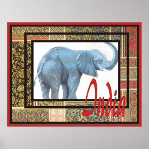 Indien-Druck #1 Poster