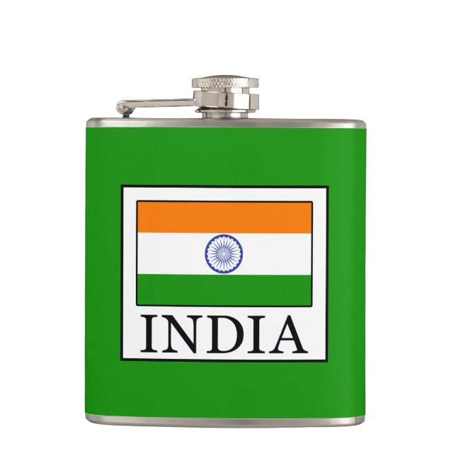 Indien Flachmann (Vorderseite)