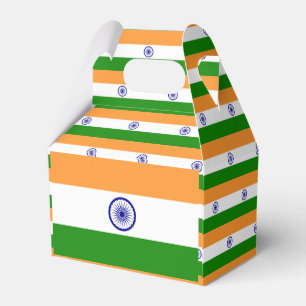 Indien-Flagge Geschenkschachtel