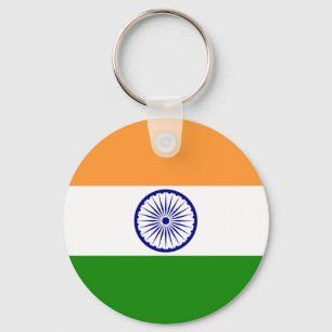 Indien-Flagge Schlüsselanhänger