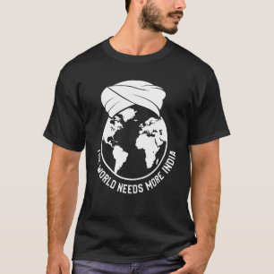 Indien Für Indien Urlauber Indien Reisender Und In T-Shirt
