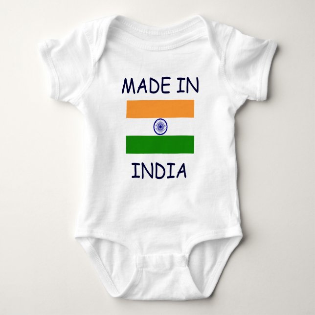 INDIEN: GEMACHT IN INDIEN Shirt (Vorderseite)