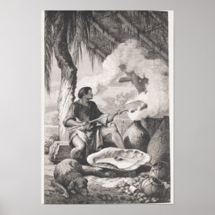 Indien-Gummi Fertigung Poster