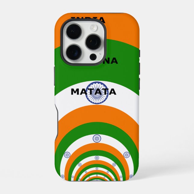 Indien HAKUNA MATATA iPhone Hülle (Rückseite)