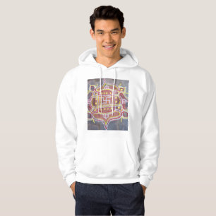 Indien Indische Hindu Religiöse Symbole Rangoli De Hoodie