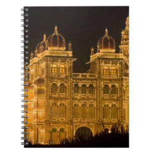 INDIEN, Karnataka, Mysore : Majaraja-Palast (b. Notizblock