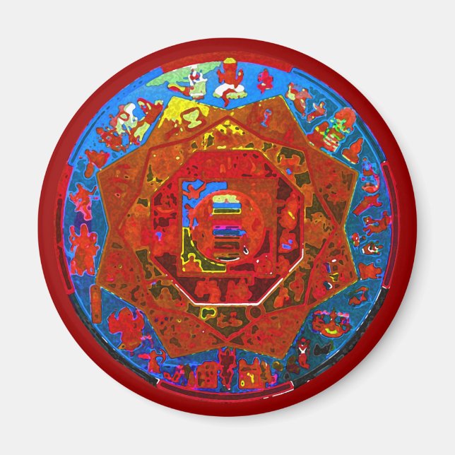 Indien Magnet (Vorne)