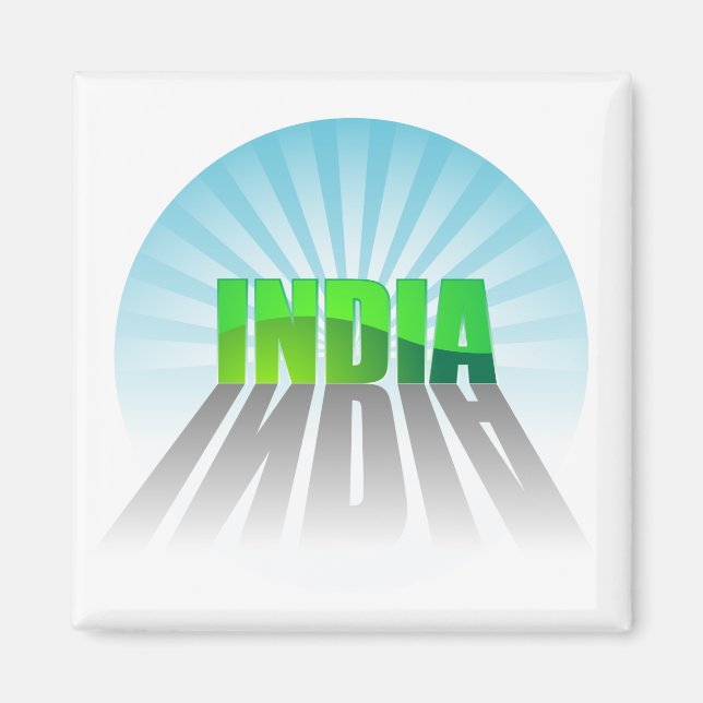 Indien Magnet (Vorne)