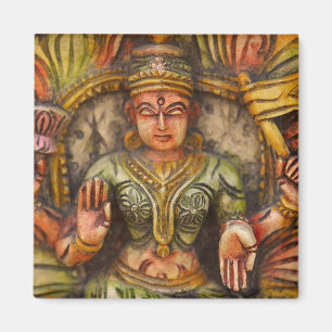 Indien-Meditations-Magnet Magnet