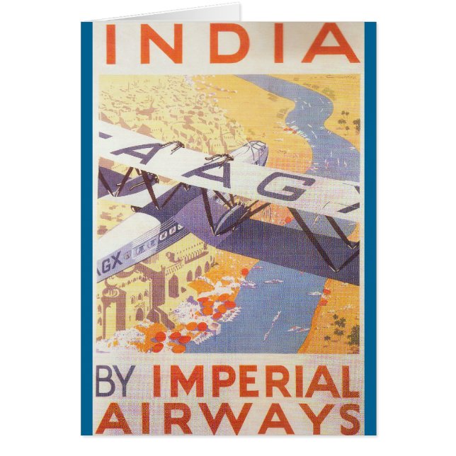 Indien mit Imperial Airways (Vorne)
