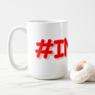 "#Indien" Niedliches Design. Jetzt kaufen Kaffeetasse