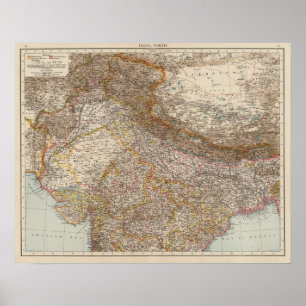Indien Nord Poster
