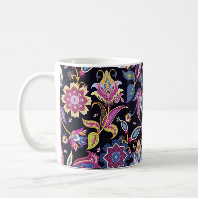Indien-Paisleymuster Kaffeetasse (Links)