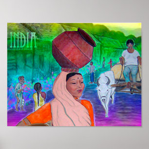 Indien Poster