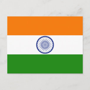 Indien Postkarte