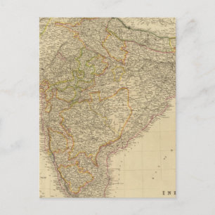 Indien Postkarte