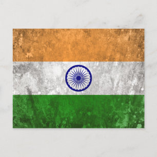 Indien Postkarte