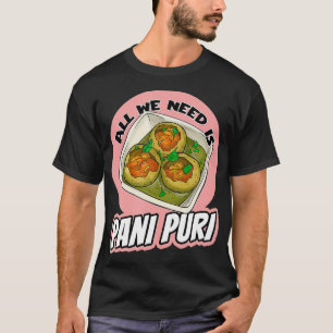 Indien Proud Flag Day Hindi Sikh Liebe Food Cuisin T-Shirt