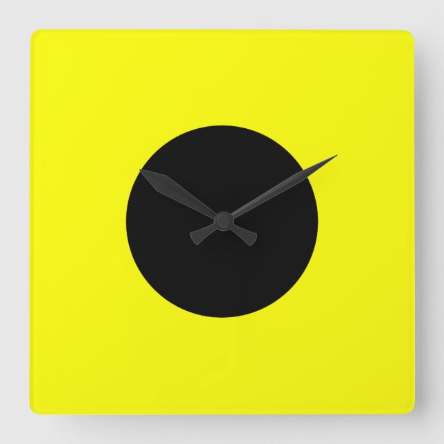 Indien Quadratische Wanduhr (Vorderseite)