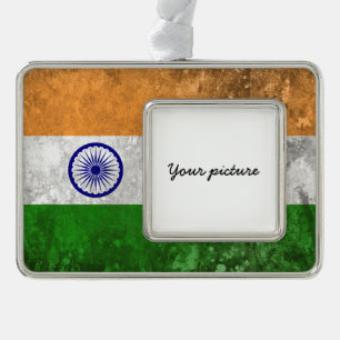 Indien Rahmen-Ornament Silber