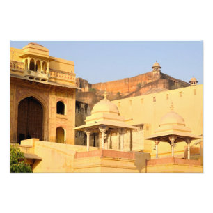 Indien, Rajasthan, Amber Amer). Das Fotodruck