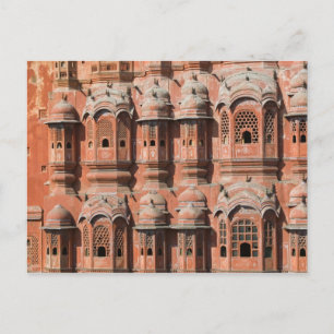 INDIEN, Rajasthan, Jaipur: Hawa Mahal (Palast der Postkarte