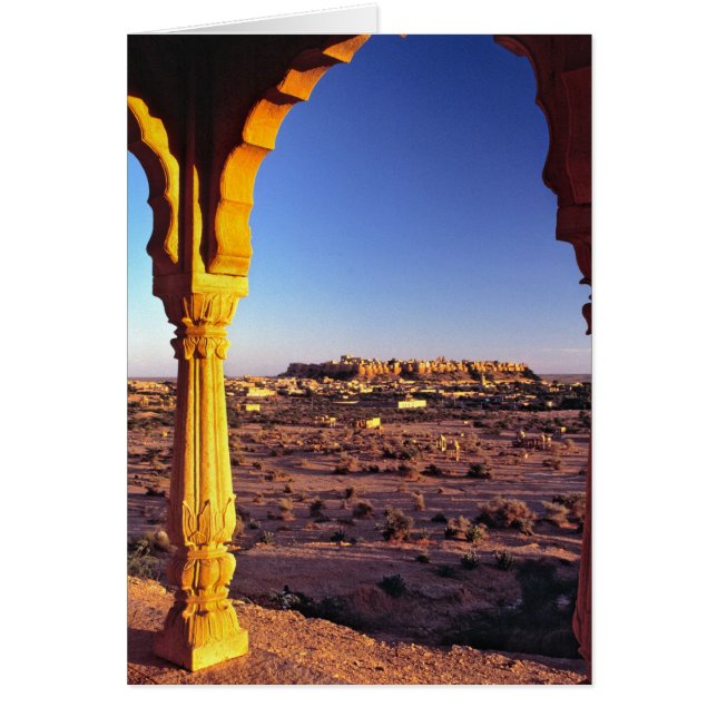 Indien, Rajasthan, Jaisalmer. Der Ausblick (Vorne)