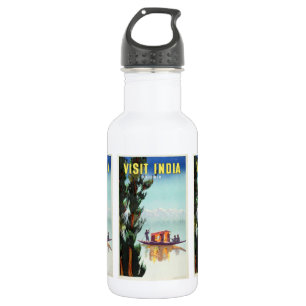 Indien Reiseplakat Trinkflasche