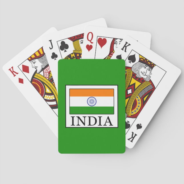 Indien Spielkarten (Rückseite)
