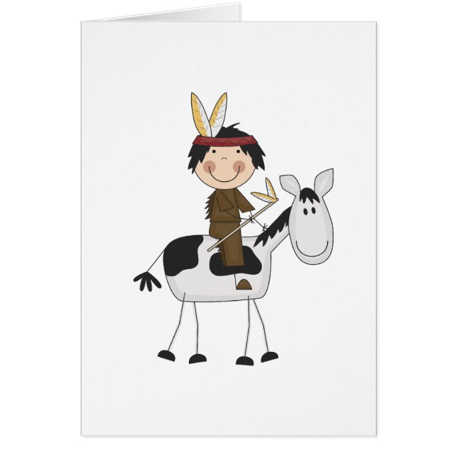 Indien sur des T-shirts et des cadeaux de cheval (Devant)