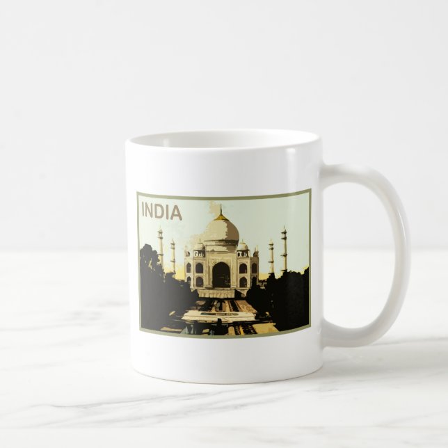 Indien Taj Mahal Kaffeetasse (Rechts)