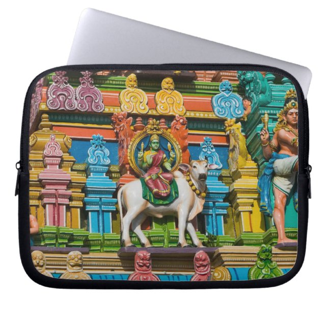 INDIEN, Tamil Nadu, Chennai: Kapaleeshwarar Laptopschutzhülle (Vorderseite)