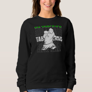 Indien Tischtennis Unterstützen Sie das indische Sweatshirt