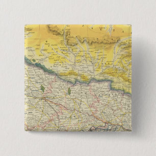 Indien und Nepal Button