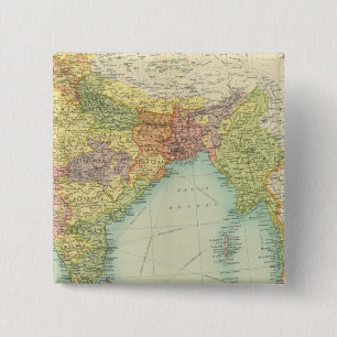 Indien und weitere Indien - Politik Button