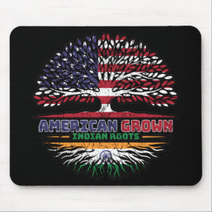 Indien USA USA USA Staaten Tree Mousepad