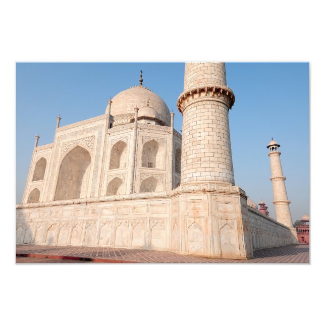 Indien, Uttar Pradesh, Agra. Der Taj 7 Fotodruck (Vorne)