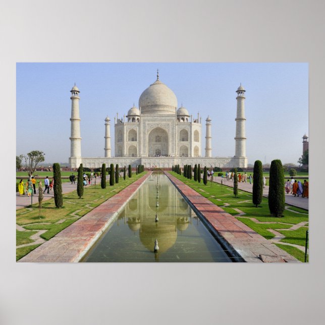 Indien, Uttar Pradesh, Agra. Taj 5 Poster (Vorne)