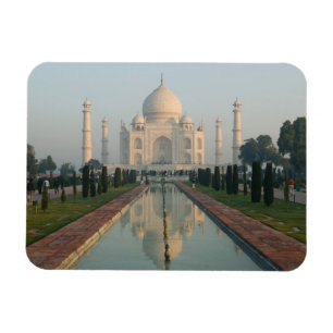INDIEN, Uttar Pradesh, Agra: Taj Mahal, Morgen Magnet