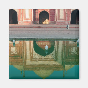 Indien, Uttar Pradesh, Agra. Zu den 2 Magnet